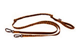 Ligne Bungee avec mousqueton ALU pour 2 chiens