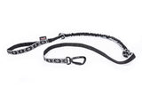 Ligne bungee avec mousqueton ALU
