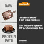 Pâtés de Protéinés PureBites – 100% Canard Pur