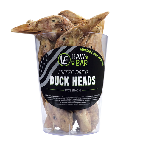 VE RAW BAR Freeze-dried duck heads