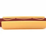 Jouet à mâcher pour hot-dog en nylon