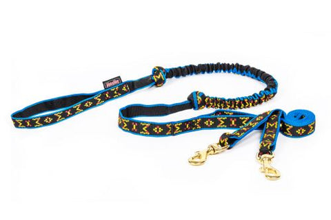 Ligne Bungee Long pour 2 chiens